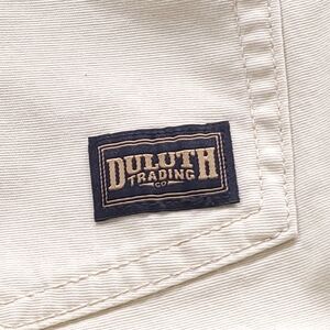 Duluth Trading Cream Men's Pants